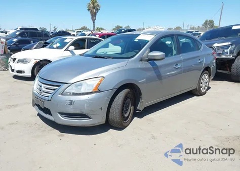 2014 Nissan Sentra S из США, поврежденный, VIN 3N1AB7AP7EY328700